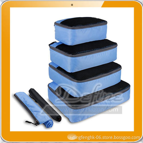 Durable 6 Sets Clothing Compression Cube Travel Packing Cubes